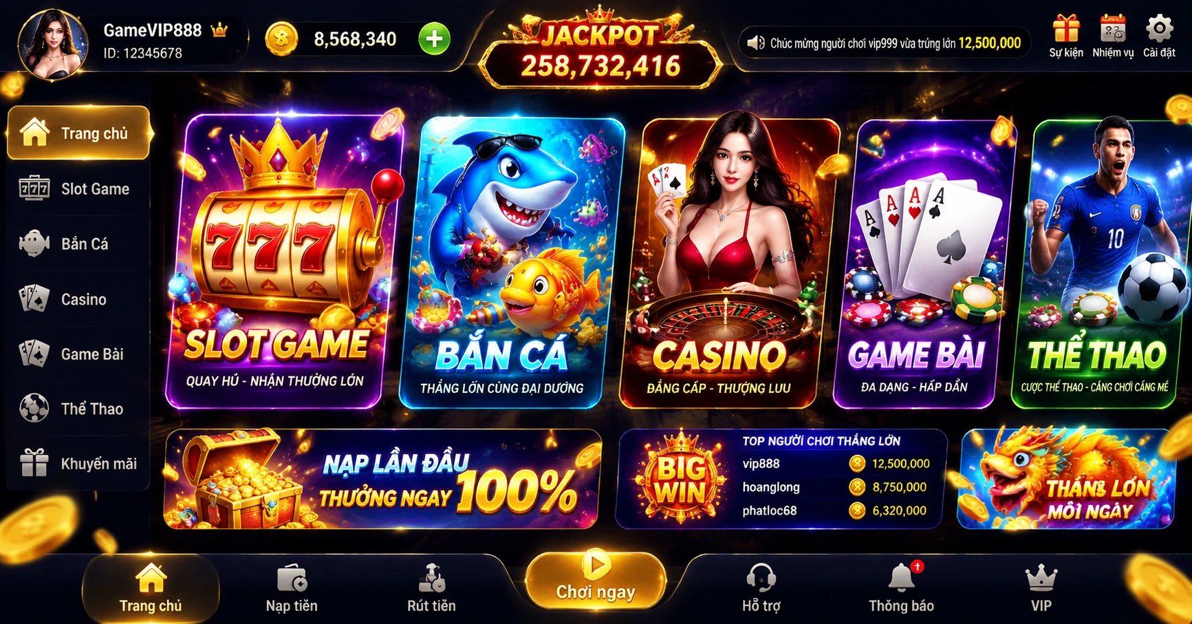 Link game nổ hũ – Cổng game đổi thưởng hấp dẫn nhất hiện nay - image 1 Link game nổ hũ – Cổng game đổi thưởng hấp dẫn nhất hiện nay - image 1