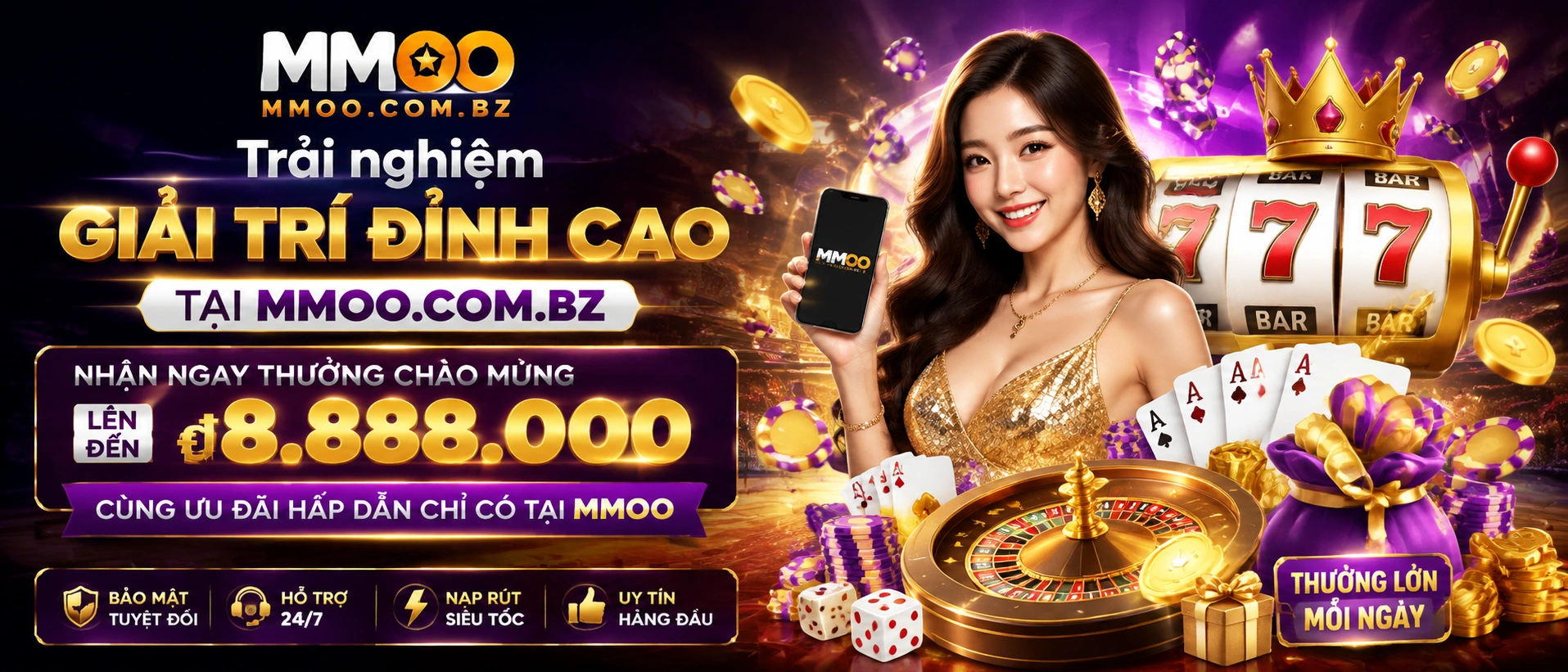 Không gian giải trí trực tuyến mmoo